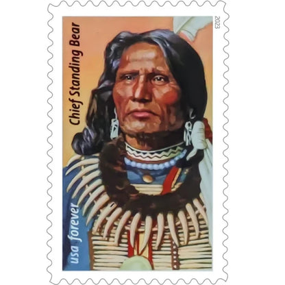 Chief Standing Bear Forever Postage Stamps