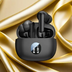 Touch Control Wireless Earbuds with LED Display