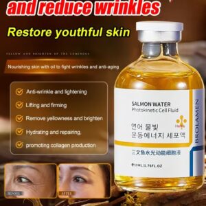 🔥Flash Sale⚡ 50K+ SOLD! Salmon Water Light Anti-Wrinkle Essence