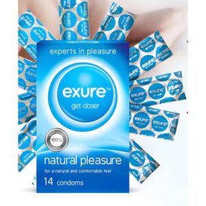 Exure Natural Pleasure Condoms 14Units