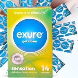 Exure Get Closer Sensation Male Pleasure Condoms (14units)