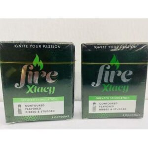 Fire Xtacy Male Condom- 12 Packs Of 3's