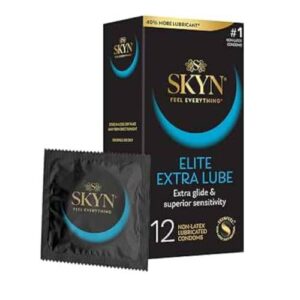 SKYN SKYN Elite Extra Lubricated Non Latex Condom 12count
