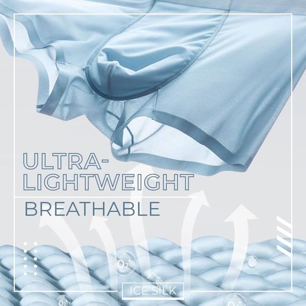Breathable Ice Silk Men's Underwear - Image 6