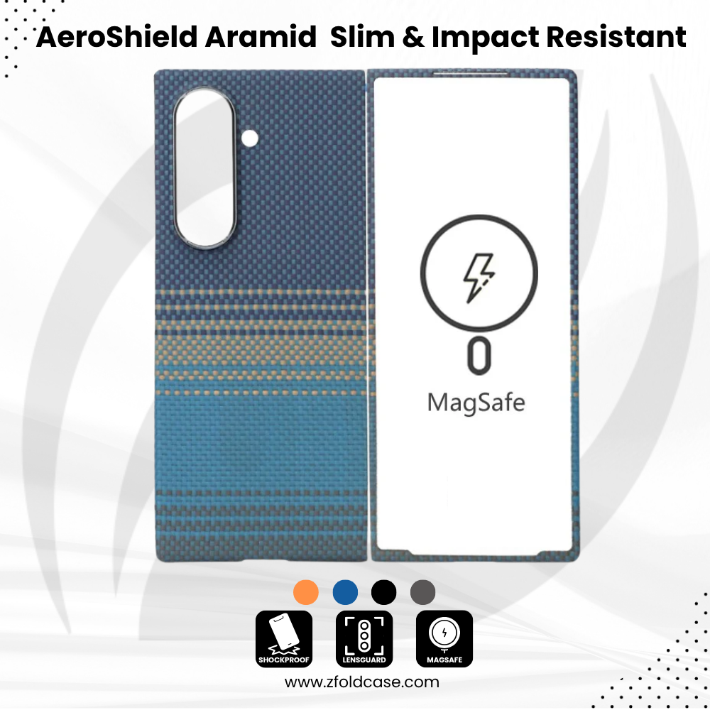 AeroShield Kevlar® Aramid Z Fold 7 – Slim & Impact Resistant Case