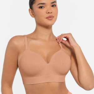 Feelingirl Wireless Push-Up Comfort Full Coverage Bra
