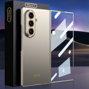 0.6mm Matte Case with Lens Guard Z Fold 7 - TaiGray