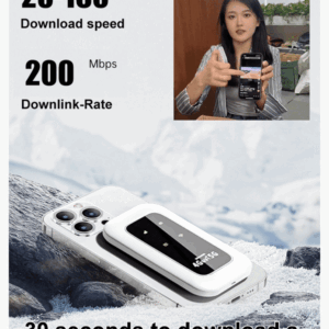 [Power on and use] All-network portable wifi