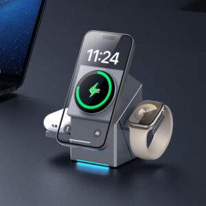 ✨⚡3-in-1 Foldable Magnetic Wireless Charging Station💥