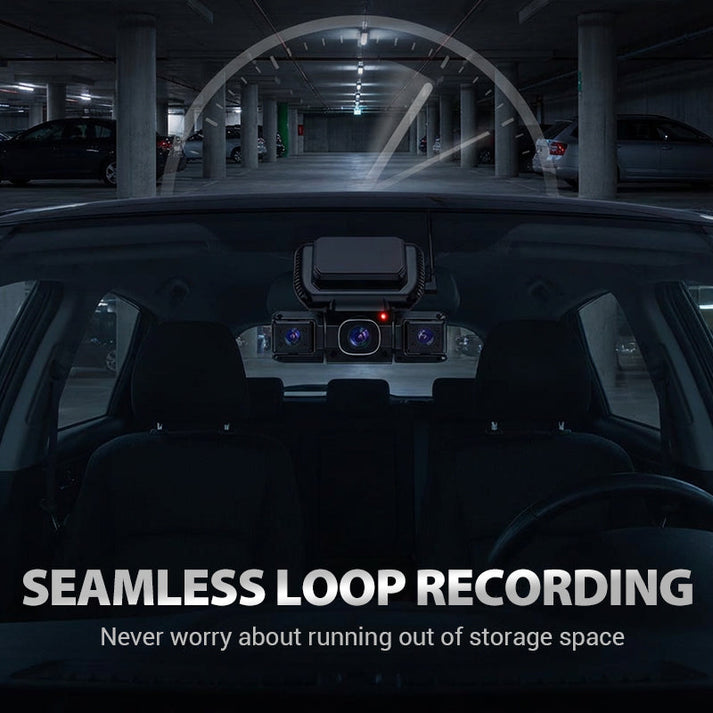 📢📢50% OFF !! ⏰4-Channel Dash Cam with WiFi & Night Vision - Image 4